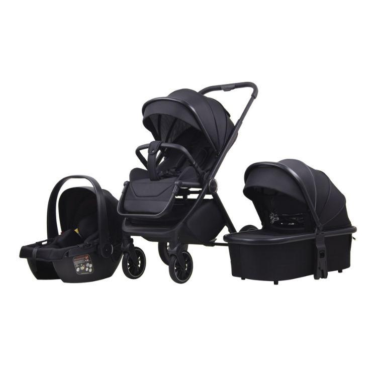 LA MAMA ALVI kolica za bebe 3u1 - black